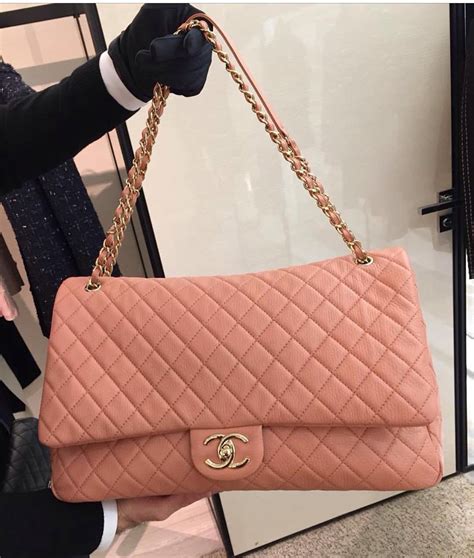 chanel xl flap bag 2019|Chanel xxl flap bag size.